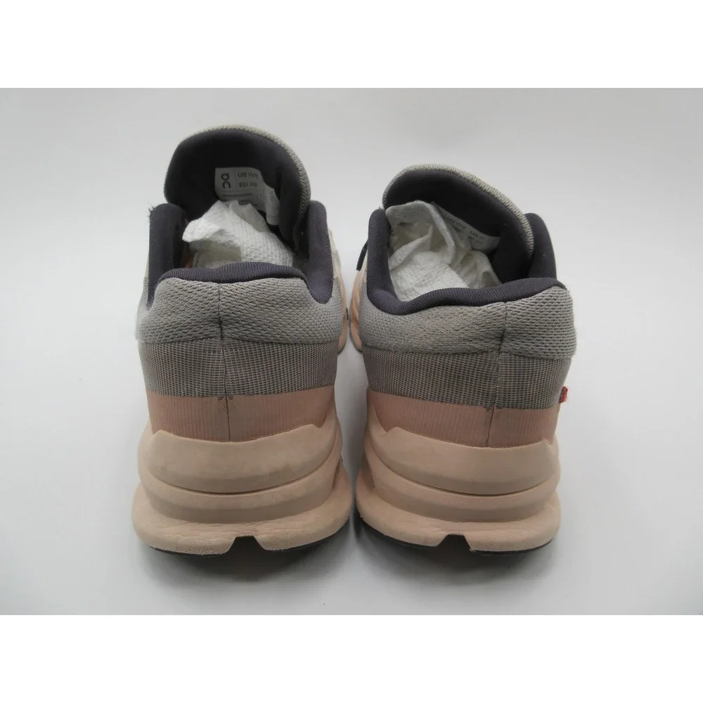 On CloudRunning Shoes Womens Size 8 Beige Gray CloudTec Sneakers 46.98078